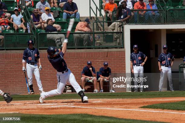 Spring baseball game, Auburn University, Auburn, Alabama, 2010.