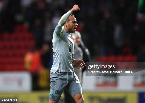 Elliott Bennett of Blackburn Rovers during the Sky Bet Championship match between Charlton Athletic and Blackburn Rovers at The Valley on February...