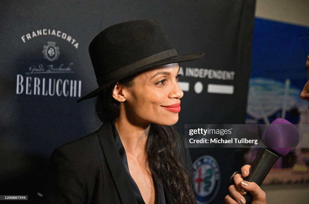 Actress Rosario Dawson attends 2020 Filming Italy at Harmony Gold
