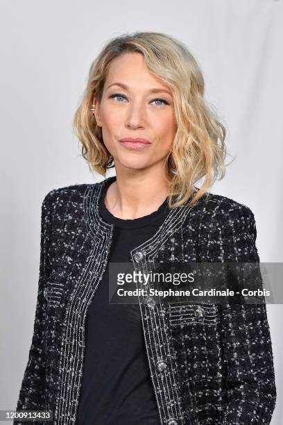 Laura Smet attends the Chanel Haute Couture Spring/Summer 2020 show as part of Paris Fashion Week at Grand Palais on January 21, 2020 in Paris,...