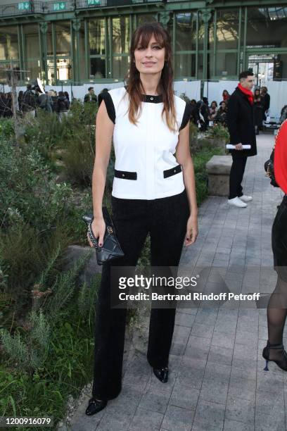 Caroline de Maigret attends the Chanel Haute Couture Spring/Summer 2020 show as part of Paris Fashion Week on January 21, 2020 in Paris, France.