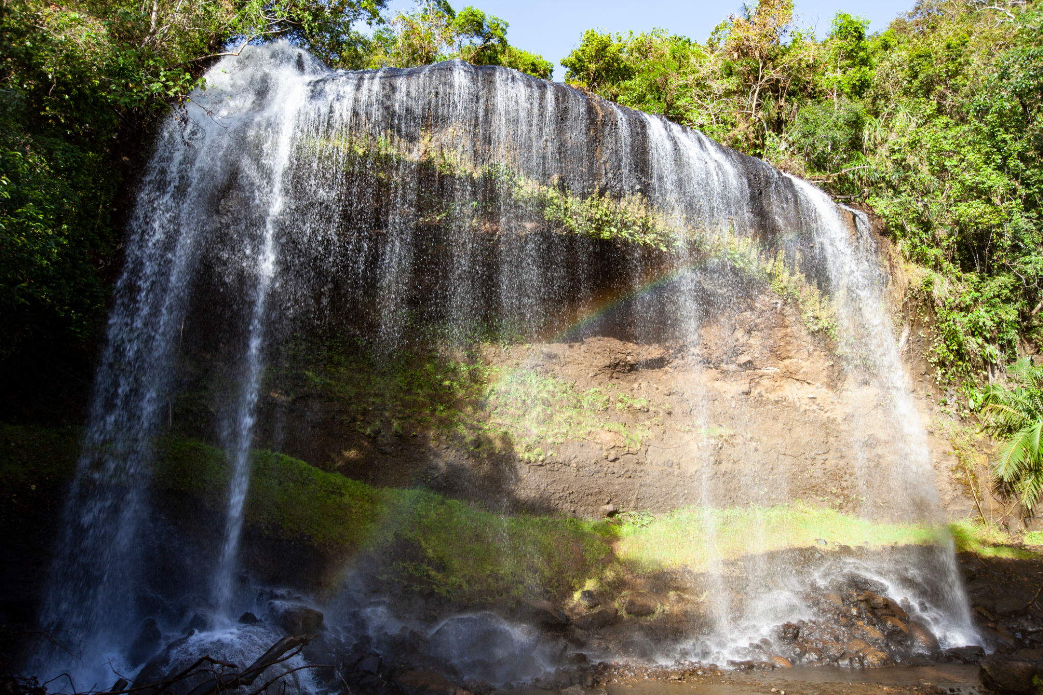 Ngardmau Waterfalls in Palau Ngardmau Waterfalls in Palau