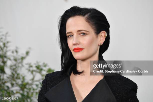 Eva Green attends the Chanel Haute Couture Spring/Summer 2020 show as part of Paris Fashion Week at Grand Palais on January 21, 2020 in Paris, France.