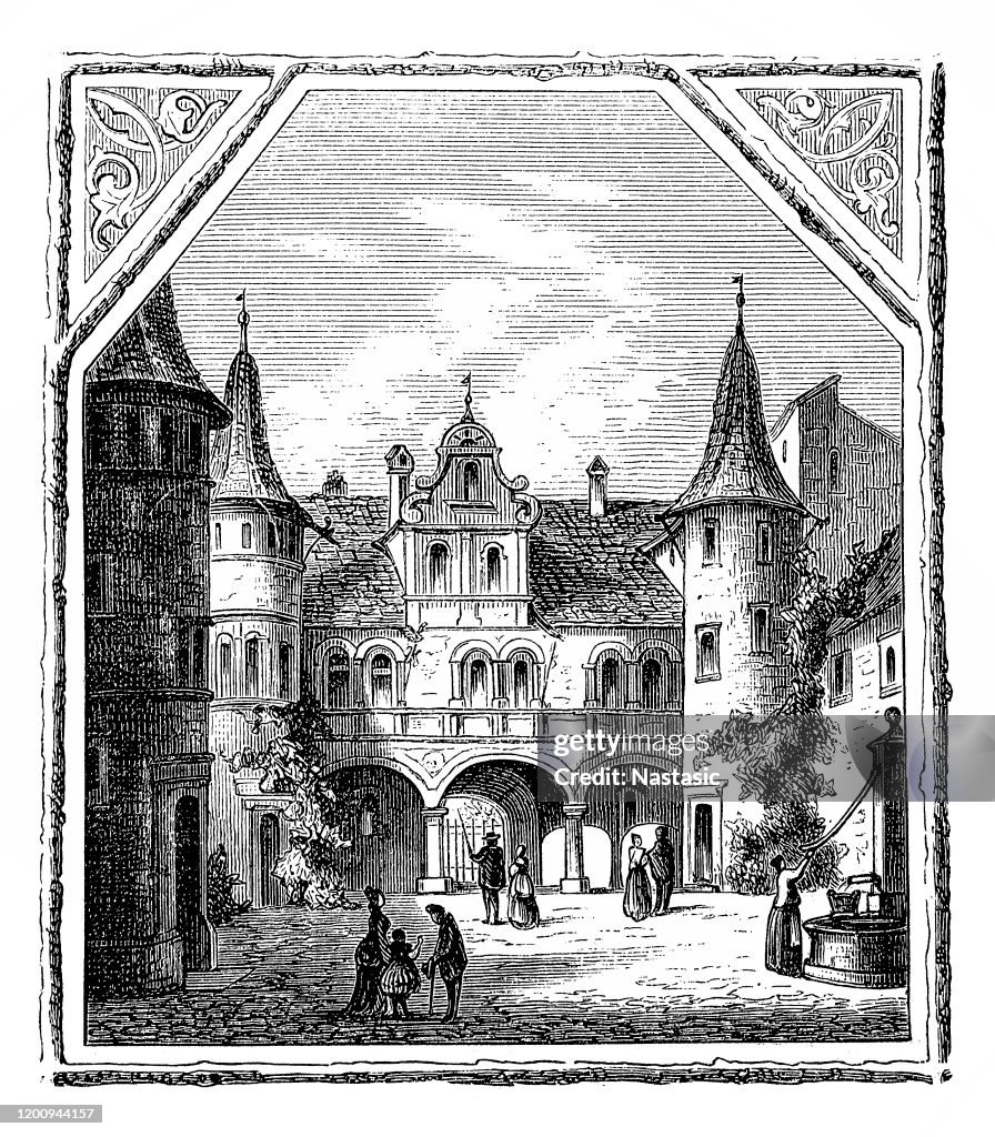 Constance ,Stadtkanzlei-Hof