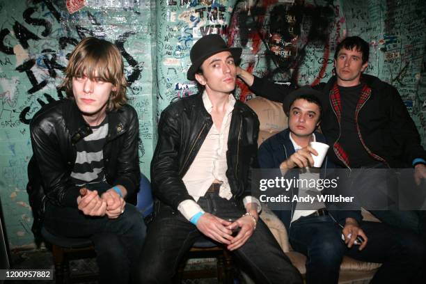 On tour with Babyshambles at the Southampton Joiners Arms in May 2005