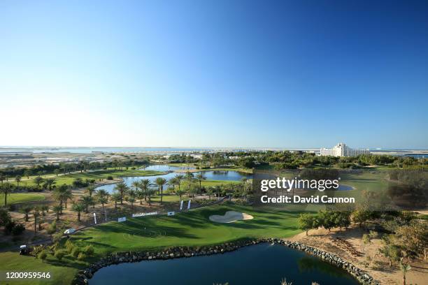 General view of the Jebel Ali Golf Course and the Beach Hotel during the JA Resort Lake View Hotel Bibe Roof Top Challenge as a preview for the Omega...