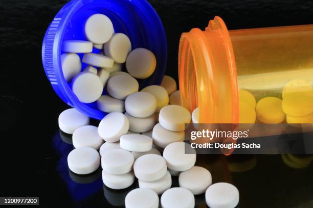 pharmacy drugs - opioid stockfoto's en -beelden