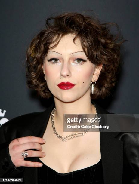 Singer/songwriter King Princess attends the 2020 GayVN Awards show at The Joint inside the Hard Rock Hotel & Casino on January 20, 2020 in Las Vegas,...