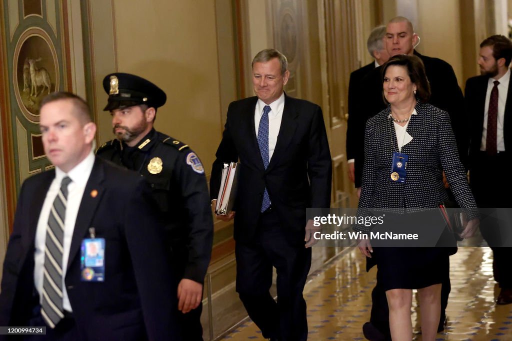 Senate Impeachment Trial Of President Donald Trump Begins
