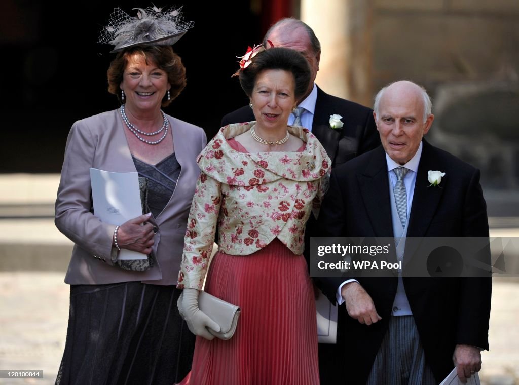 Zara Phillips Marries Mike Tindall In Edinburgh