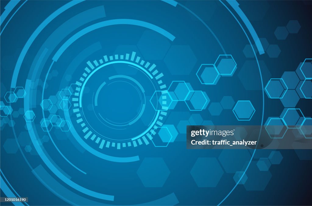 Abstract Technical Background High-Res Vector Graphic - Getty Images