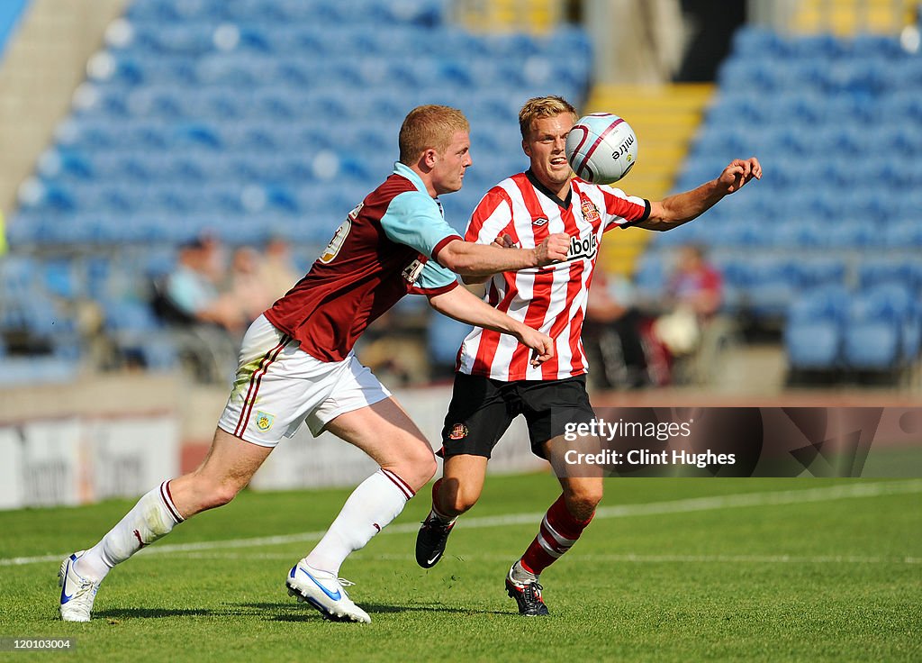 Burnley v Sunderland - Pre Season Friendly