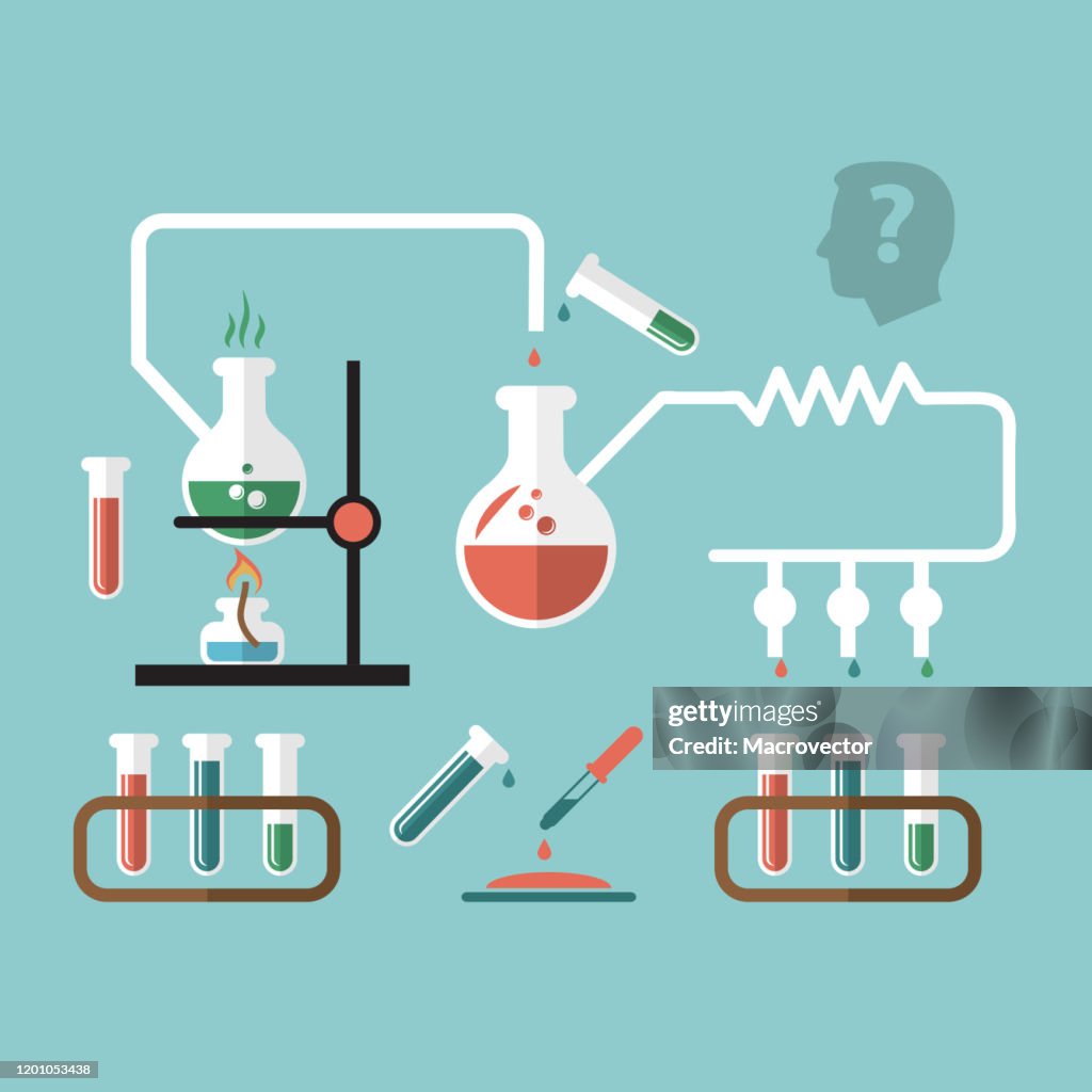 Science Chemical Object Graphics Chemistry Infographic High-Res Vector Graphic - Getty Images