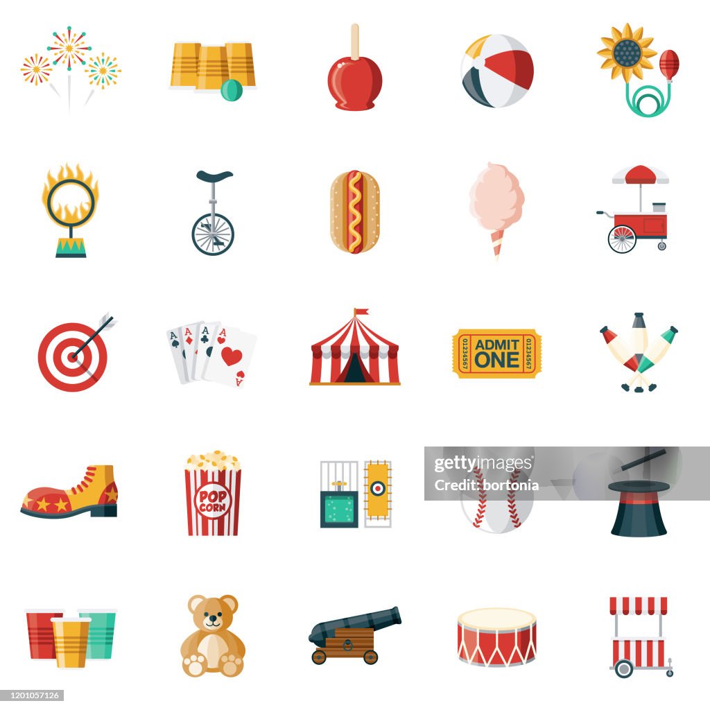 Circus Icon Set