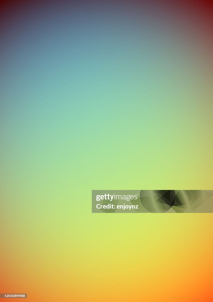 Abstracte retro wazige zomer achtergrond illustratie