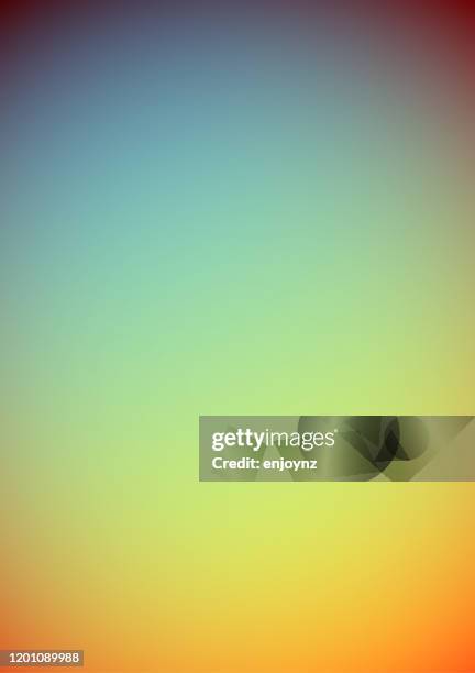 abstract retro blurry summer background illustration - lighting technique stock illustrations