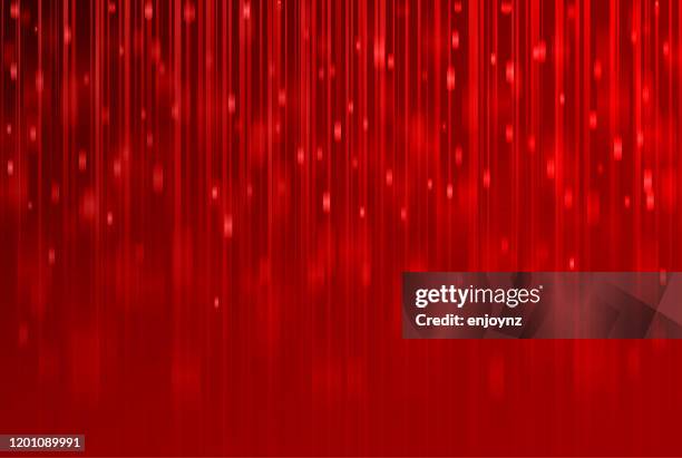 ilustraciones, imágenes clip art, dibujos animados e iconos de stock de fondo de luz borrosa roja abstracta - espumillón