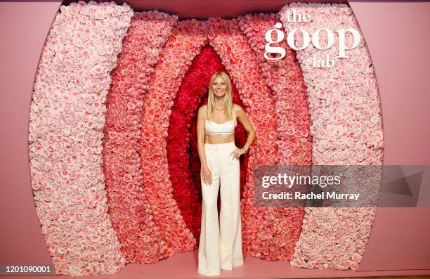 Gwyneth Paltrow attends the goop lab Special Screening in Los Angeles, California on January 21, 2020.