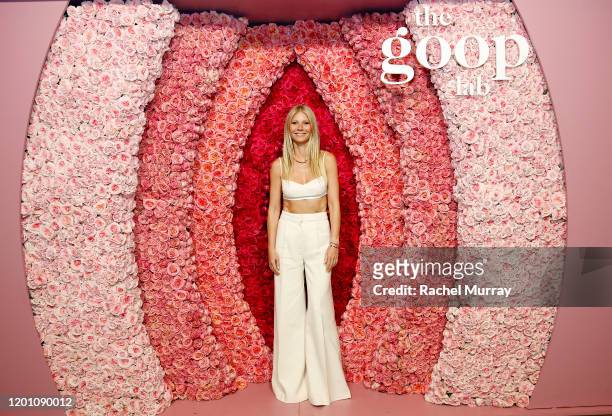 Gwyneth Paltrow attends the goop lab Special Screening in Los Angeles, California on January 21, 2020.