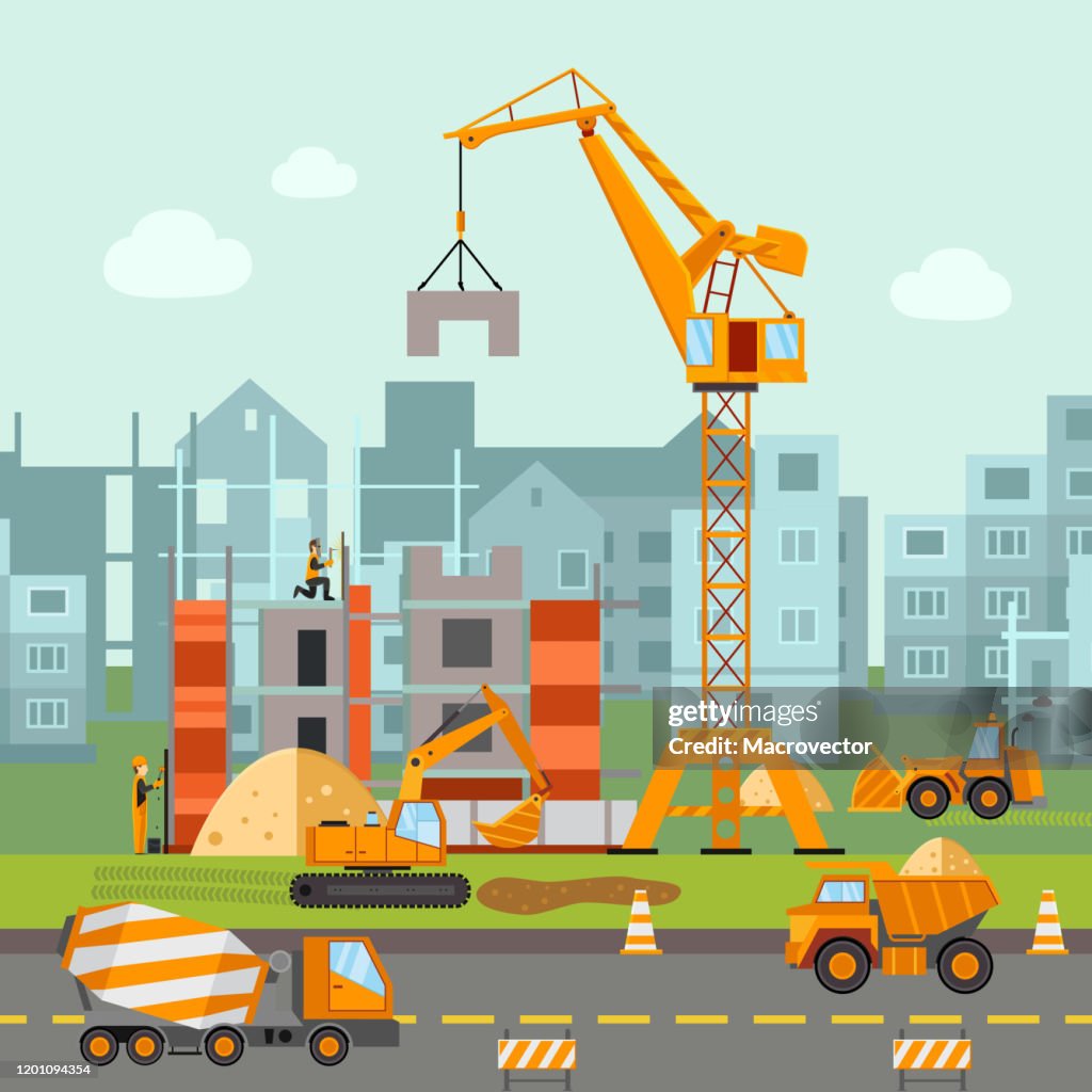 Built Work Building Work High-Res Vector Graphic - Getty Images