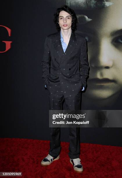 Finn Wolfhard attends the premiere of Universal Pictures' "The Turning" at TCL Chinese Theatre on January 21, 2020 in Hollywood, California.