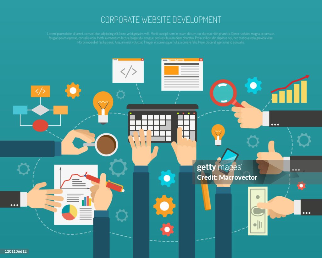 Process Hand Hand Process High-Res Vector Graphic - Getty Images