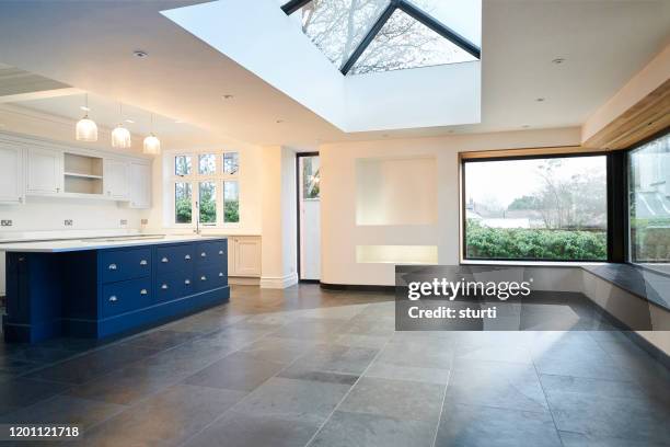 open plan extension - skylight stock pictures, royalty-free photos & images