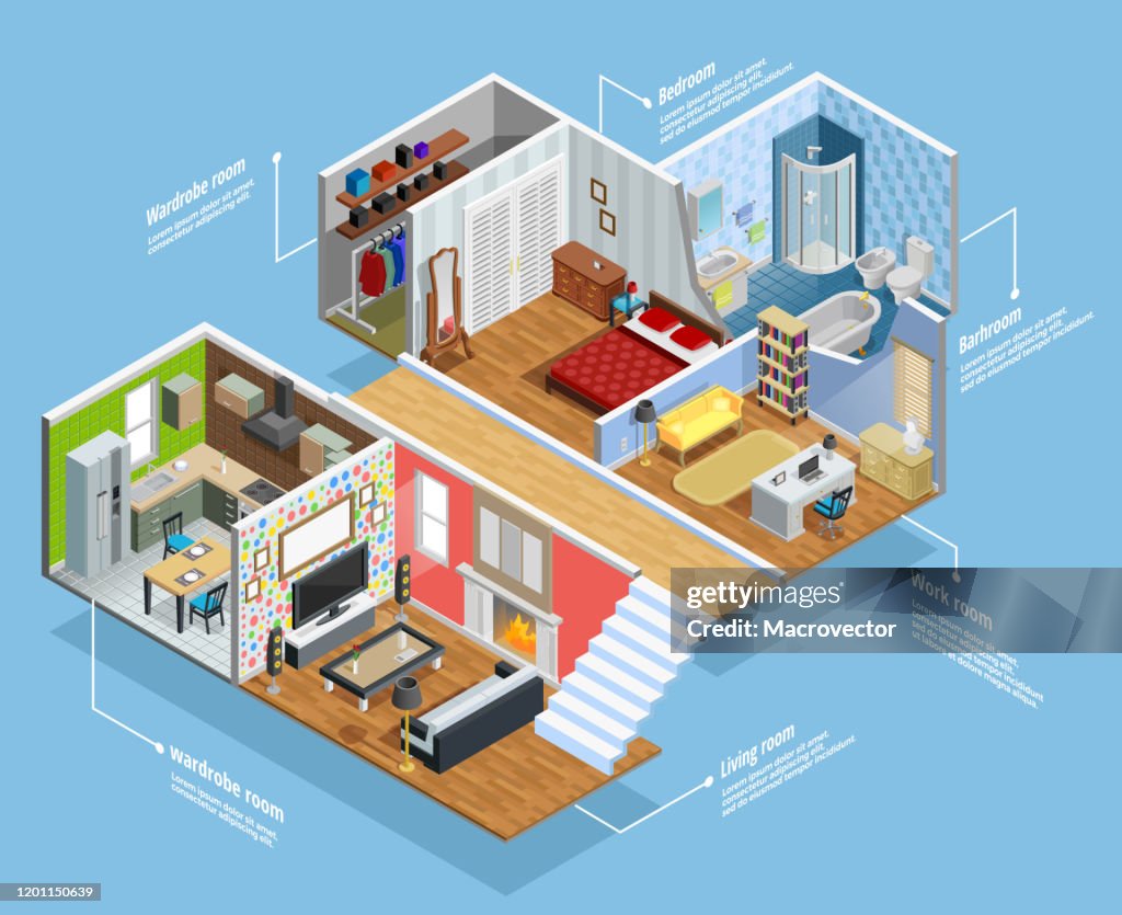 Interior Object Composition High-Res Vector Graphic - Getty Images