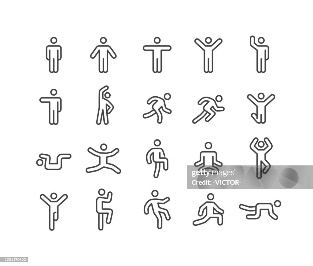Action Icons - Classic Line Series