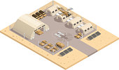 military isometric composition