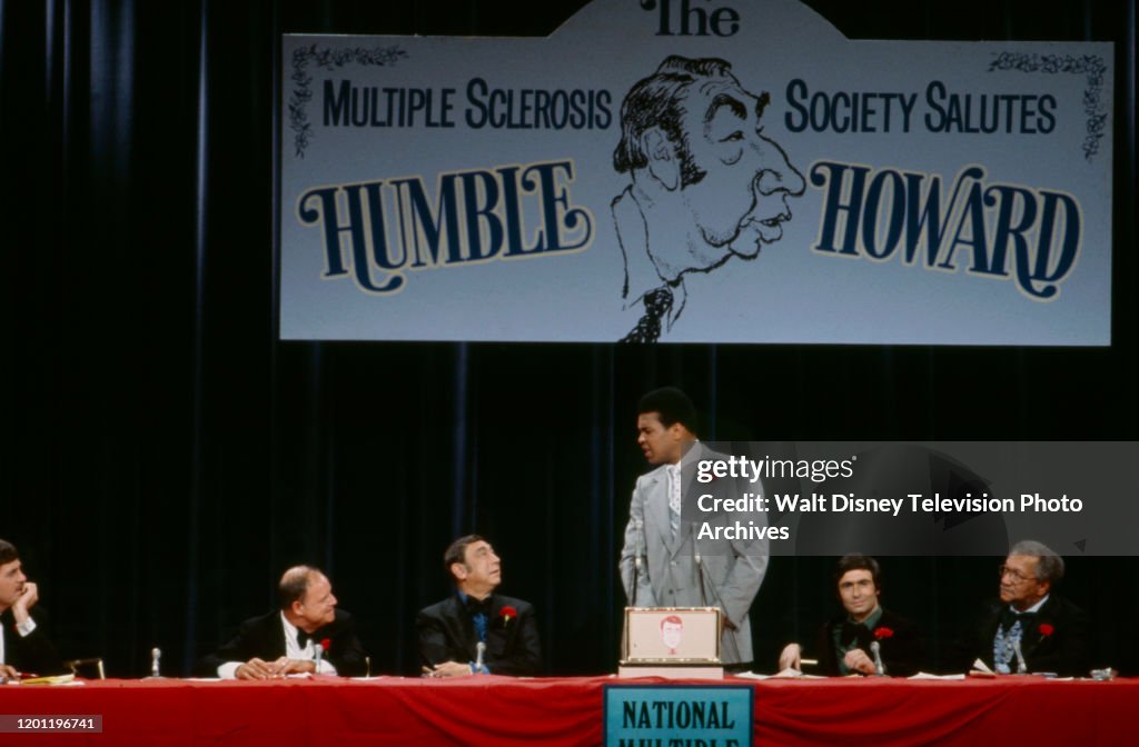 Don Meredith, Don Rickles, Howard Cosell, Muhammad Ali, David Steinberg, Redd Foxx Appearing On The 'Howard Cosell Roast'