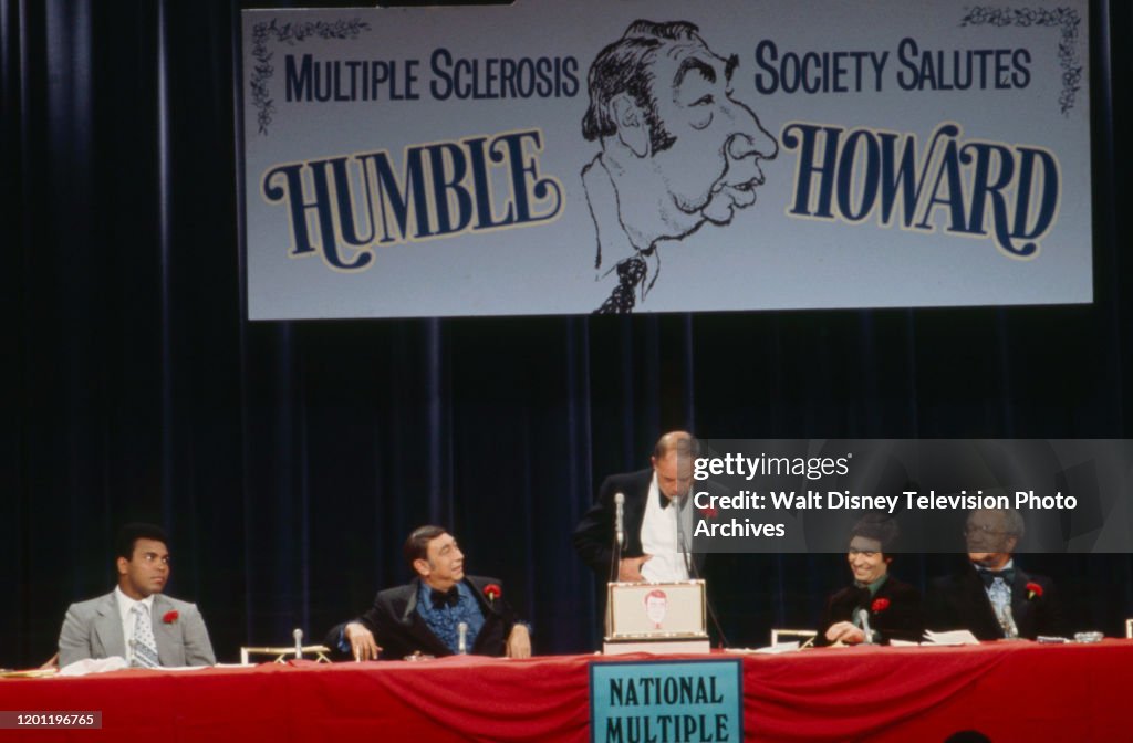 Muhammad Ali, Howard Cosell, Don Rickles, David Steinberg, Redd Foxx Appearing On The 'Howard Cosell Roast'