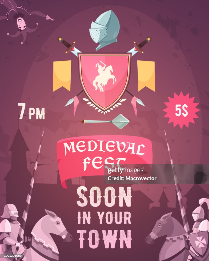 Medieval Poster High-Res Vector Graphic - Getty Images