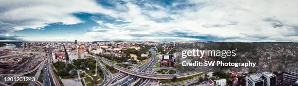 cityscape of belgrade, serbia - belgrade serbia skyline stock pictures, royalty-free photos & images