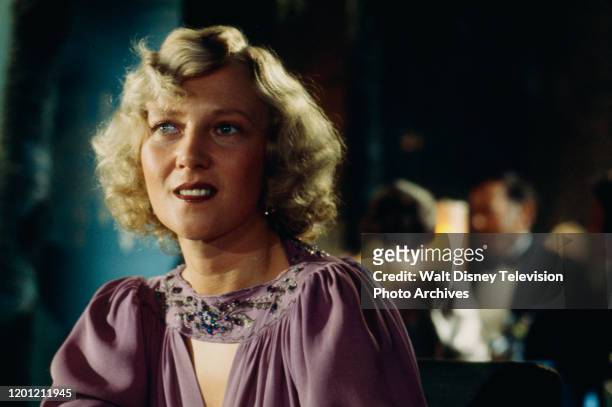 Julia Foster appearing in the ABC tv movie 'F Scott Fitzgerald in Hollywood'.