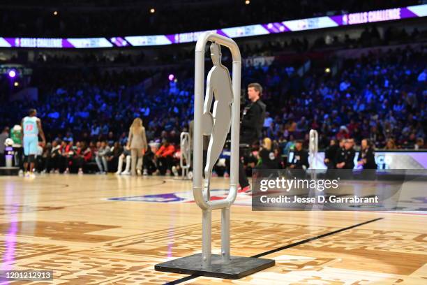The obstacle during the 2020 NBA All-Star - Taco Bell Skills Challenge on February 15, 2020 at the United Center in Chicago, Illinois. NOTE TO USER:...