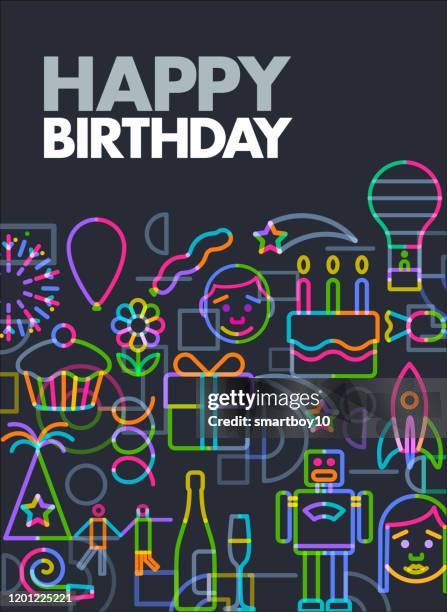 herzlichen glückwunsch zum geburtstag - 30 geburtstag stock-grafiken, -clipart, -cartoons und -symbole