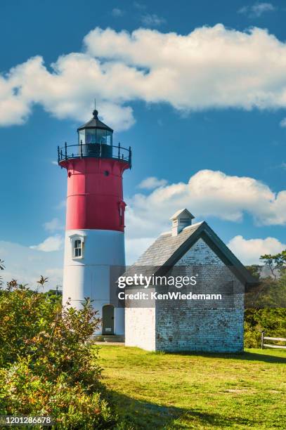 old nauset lighthouse - cape cod stock pictures, royalty-free photos & images