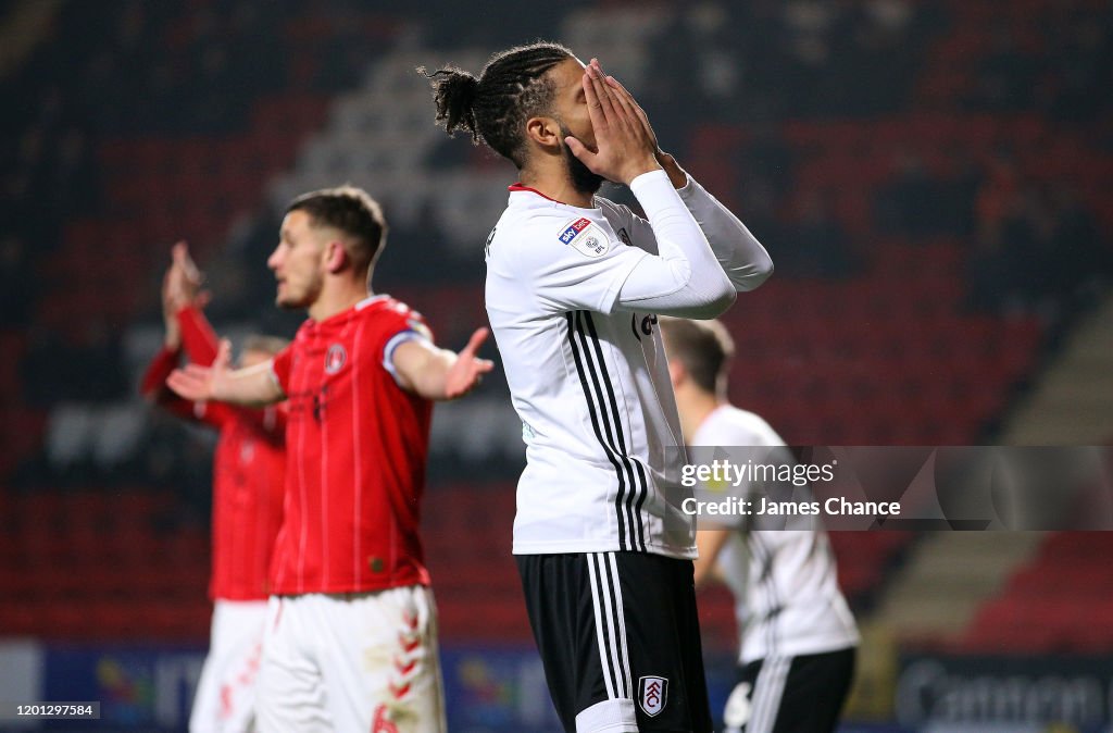 Charlton Athletic v Fulham - Sky Bet Championship