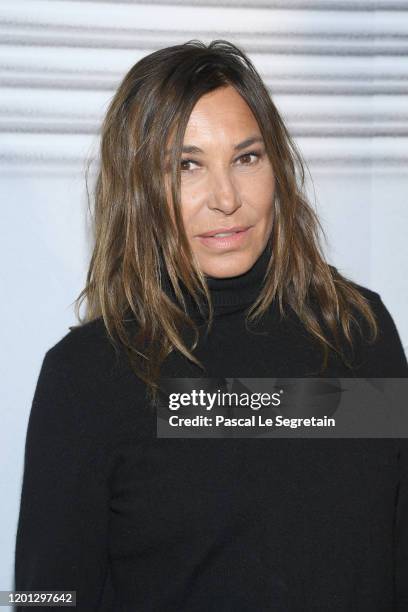 Zazie attends the Jean-Paul Gaultier Haute Couture Spring/Summer 2020 show as part of Paris Fashion Week at Theatre Du Chatelet on January 22, 2020...