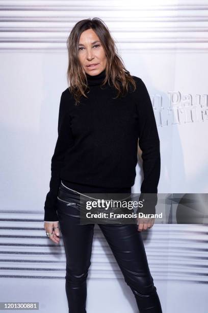 Zazie attends the Jean-Paul Gaultier 50th Birthday Cocktail and Party at Theatre du Chatelet on January 22, 2020 in Paris, France.