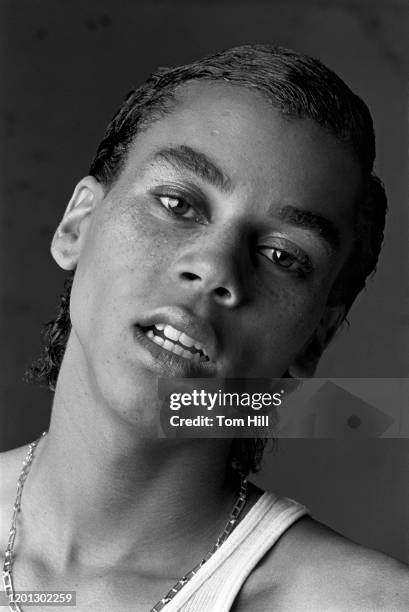 RuPaul Charles is photographed at a photo studio on October 27, 1979 in Atlanta, Georgia.