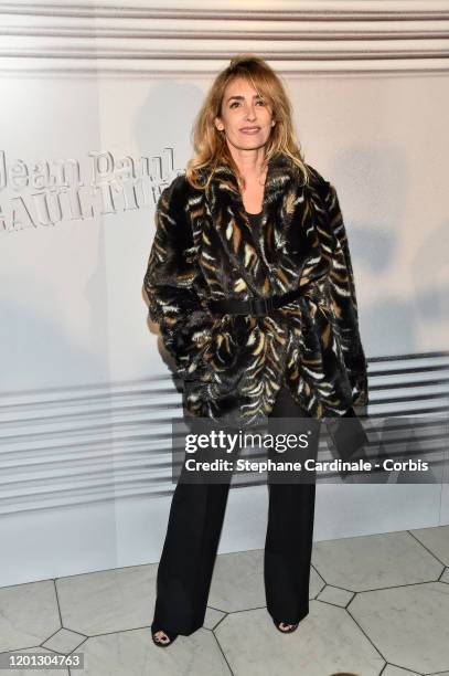 Mademoiselle Agnes attends the Jean-Paul Gaultier Haute Couture Spring/Summer 2020 show as part of Paris Fashion Week at Theatre Du Chatelet on...