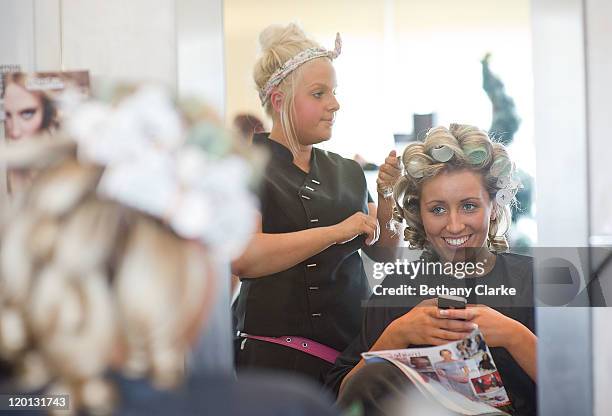 Jessica Rutherford 48 Students Participate In Their Schools Final Year Prom Dance Stock ...