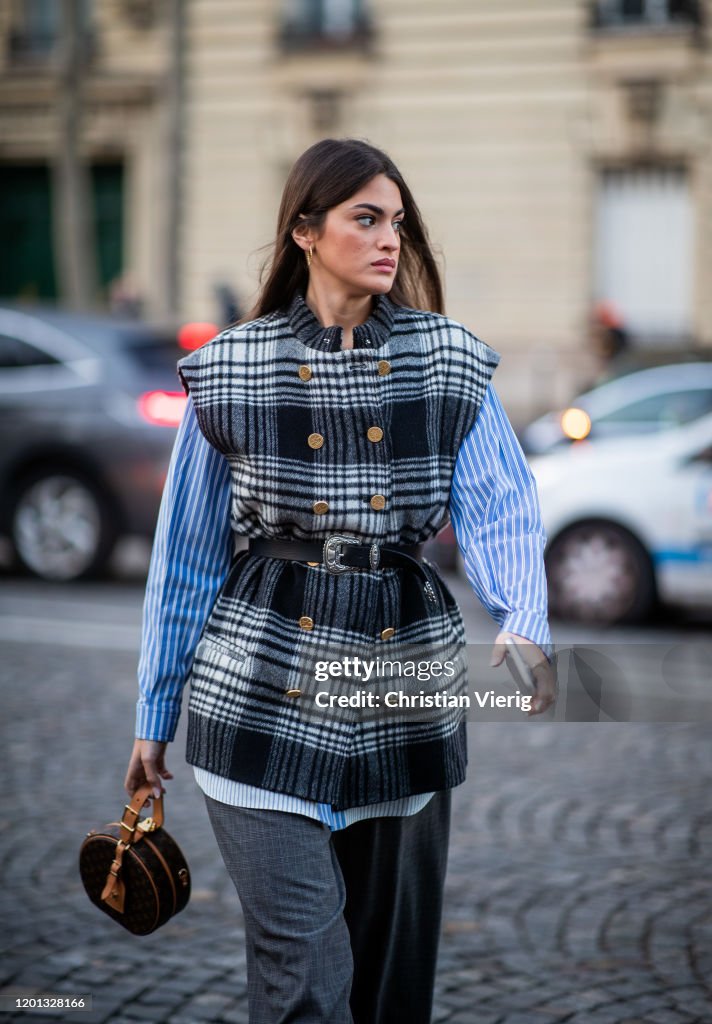 Street Style - Paris Fashion Week - Haute Couture Spring/Summer 2020 : Day Tree