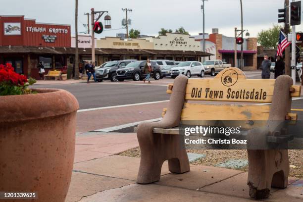 old town scottsdale - old town scottsdale stock pictures, royalty-free photos & images