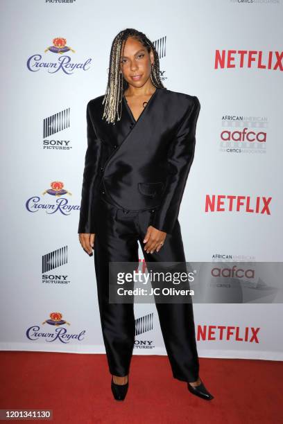 Melina Matsoukas attends The African American Film Critics Association's 11th Annual AAFCA Awards at Taglyan Cultural Complex on January 22, 2020 in...