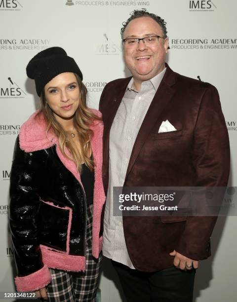 Ward and E. Kidd Bogart attend the Producers & Engineers Wing 13th annual GRAMMY week event honoring Dr. Dre at Village Studios on January 22, 2020...