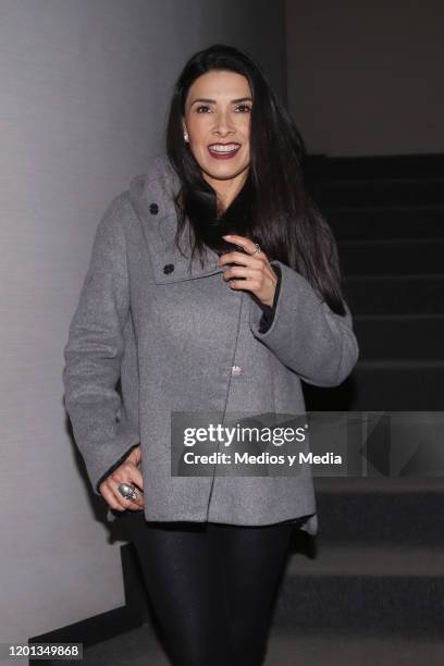 Dalilah Polanco poses for photos during "The Vagina Monologues": Theater Play at Mexico City on January 22, 2020 in Mexico City, Mexico.