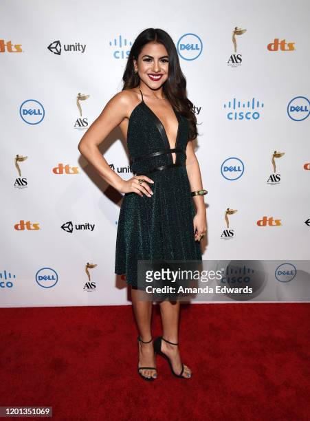 Actress Jearnest Corchado arrives at the 11th Annual Lumiere Awards at the Stephen J. Ross Theatre on The Warner Bros. Lot on January 22, 2020 in...